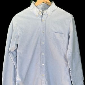 Uniqlo Light Blue Oxford Shirt button down